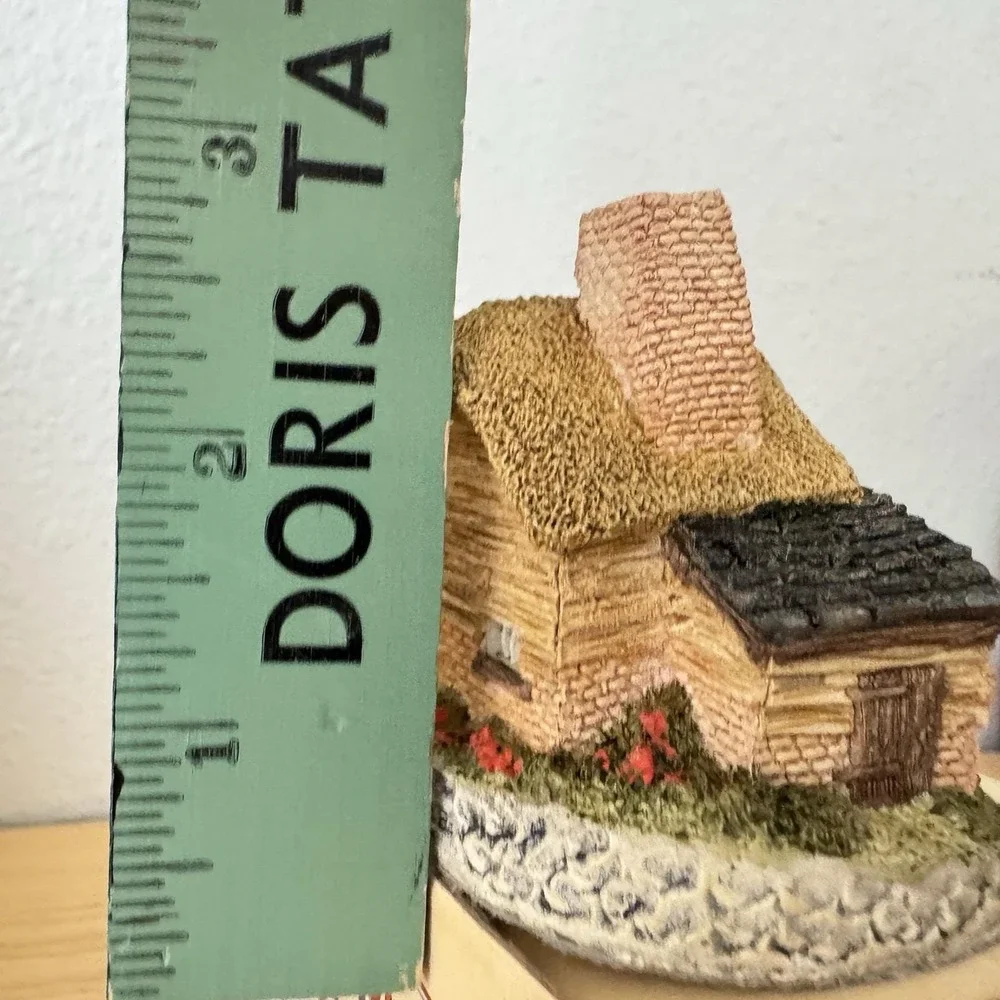 Vintage 80s Signed David Winter Ivy Drover's Cottage English Houses Figurine Lot